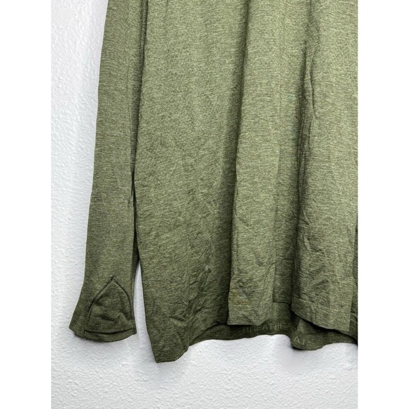 Lululemon Shirt Womens 18 Green Swiftly Tech Long Sleeve Athleisure Training Run - Picture 4 of 16
